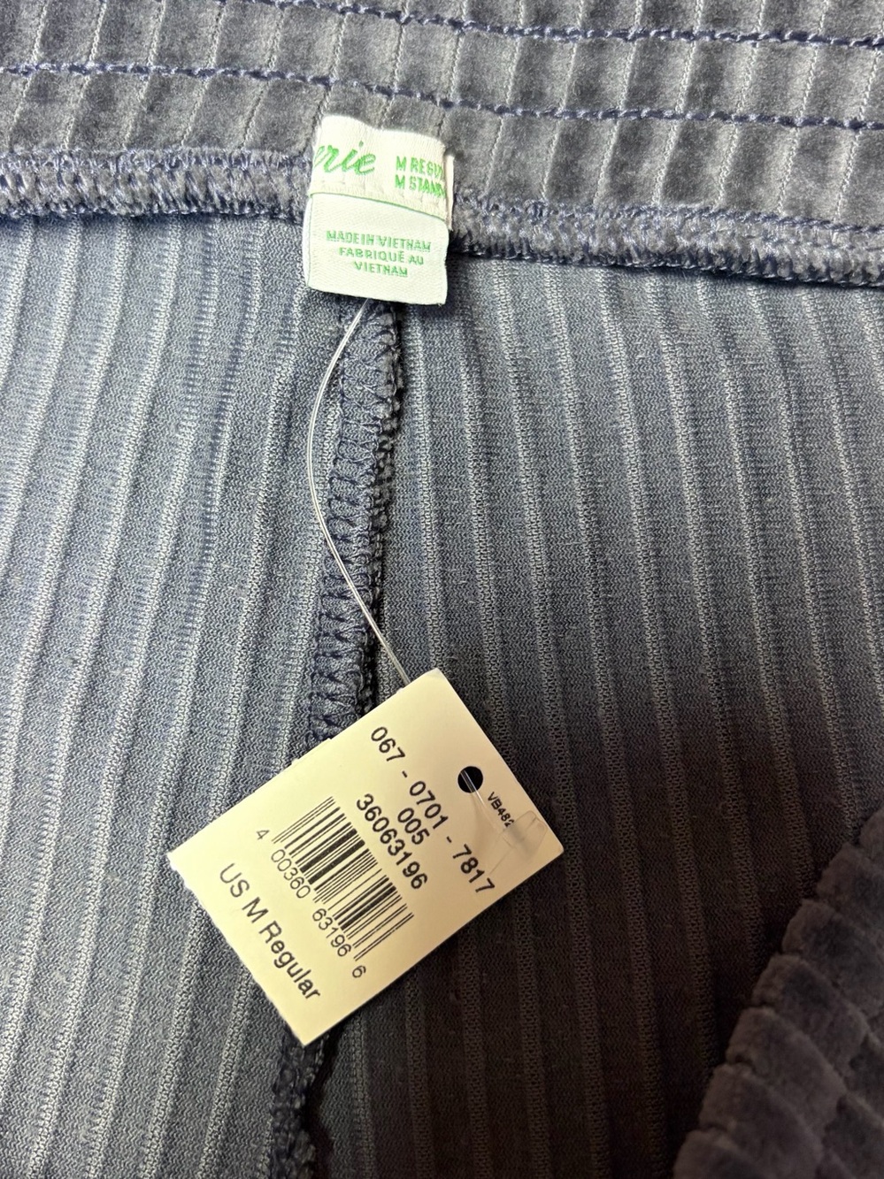 NEW Aerie Groove-On Ribbed Velour Flare Pants Charcoal Gray Womens Medium - Picture 4 of 11